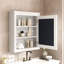 Armoire de salle de bain à miroir murale, matériau 24 po x 27 po, rangement peu encombrant-751170373