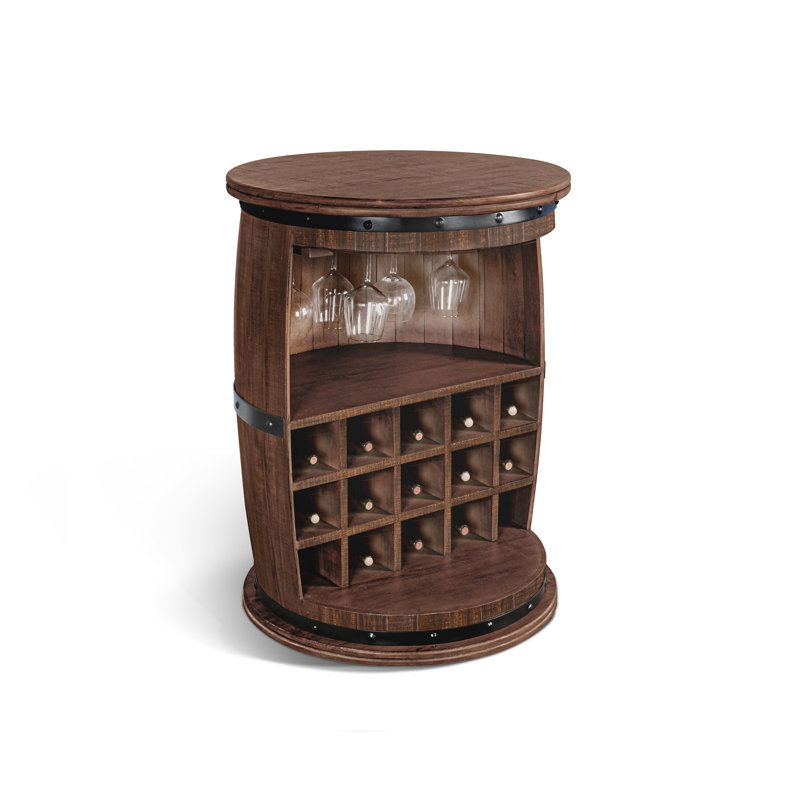 Bolyard 26'' Wine Bar, Tobacco Leaf