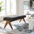 Lyra Fabric Upholstered Bench-106482677-106482680