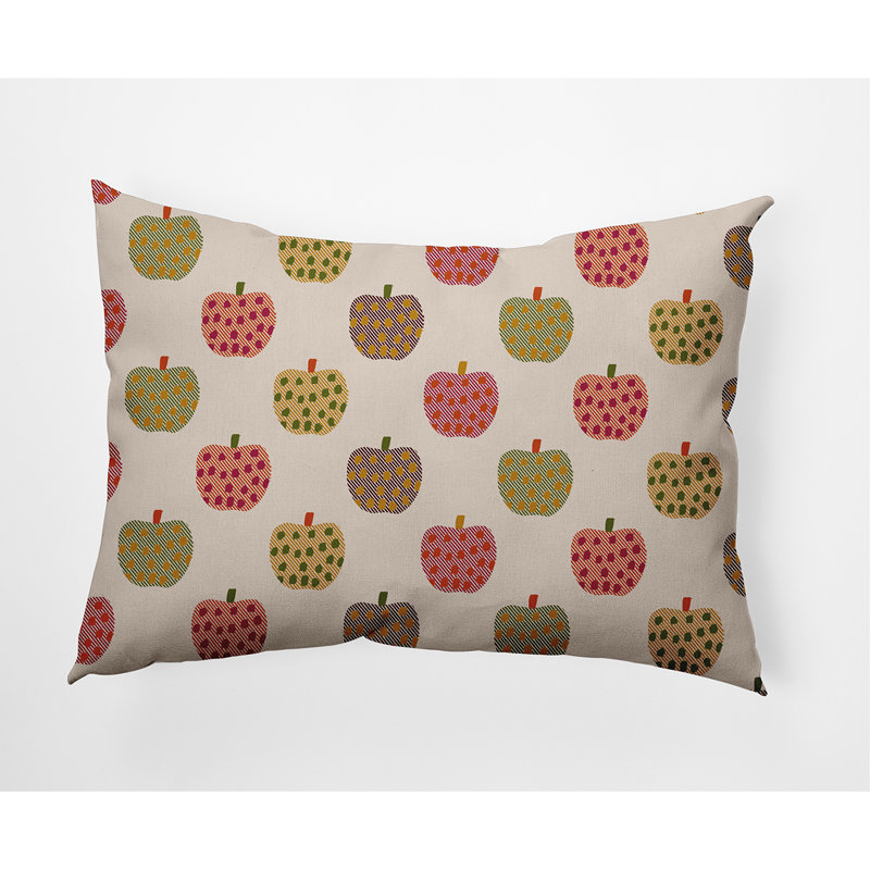 Reversible Throw Pillow, Green