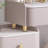 Makeup Vanity with Light mirror,5 drawers,1 chair-1478517792