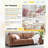 Heckman 40" Sleeper Chair,  3-in-1 Convertible Chair Bed-77710709