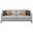 Montauk Cushion Back Sofa With Pillows
