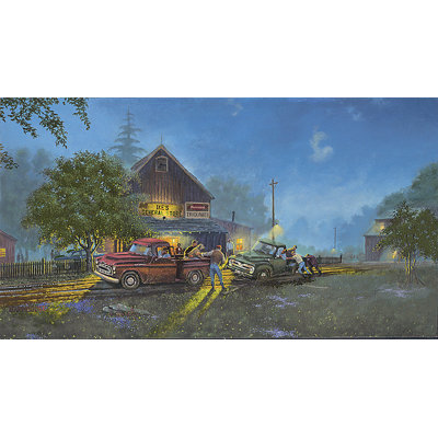" Chevy Lends A Hand " by Dave Barnhouse
