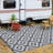 Geometric Outdoor Mats Plastic Straw Rug Waterproof Washable Outdoor Rug for Garden Backyard Picnic Camping RV Deck Beach Trailer-1222228462