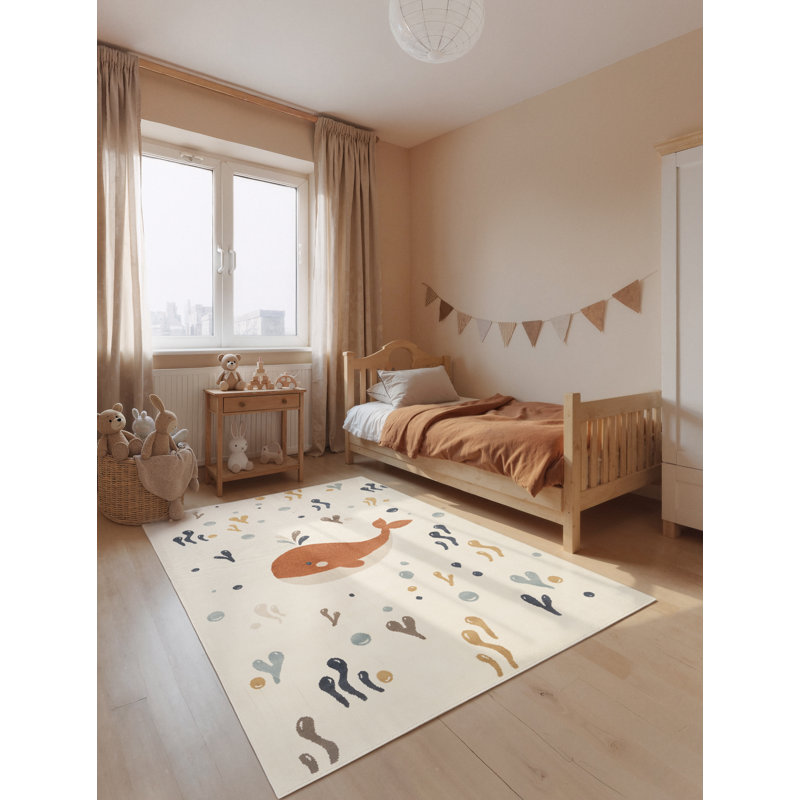 Hanse Home Kids Rug Moby, Childrens Carpet, Kids Room, Motive Rug For Child
