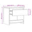 Staal 40cm W Manufactured Wood Bedside Table-768062421