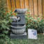 Outdoor Floor Fountain with Lights