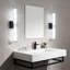 Ensemble de 2 lumières murales 19,7 po pour salle de bain, salon, couloir