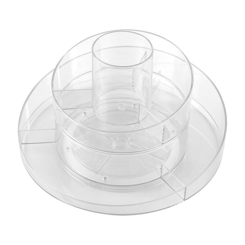 Alvarenga Plastic 7 Compartment Makeup Organizer