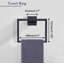 Porte-serviettes mural 16 po-109842737