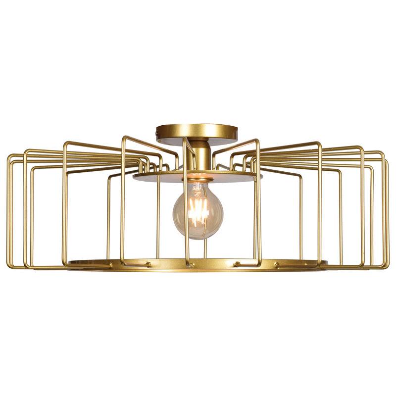 Mcelrath Flush Mount, Gold
