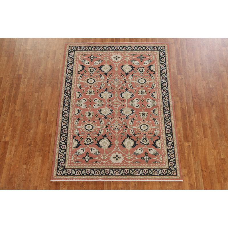 Tapis oriental Sultanabad Ziegler noué à la main 5 x 7