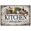 «Kitchen Kitchen Artwork», impression de giclée sur toile encadrée-126031122-126031127