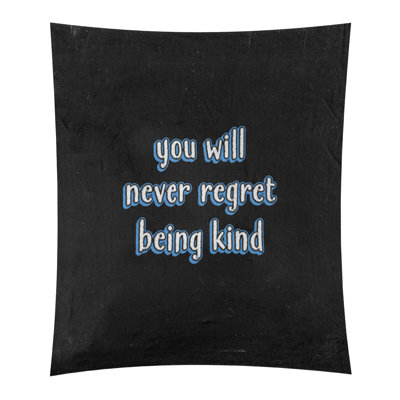 Tapisserie tableau noir en polyester quote quot