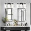 Luminaire de salle de bain 3 lumières Sleek Modern