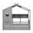 Vidoje Kids Bed with Storage Shelf-1043395503-1043395502
