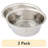 Stainless Steel Dog Bowl, Large (2 Pack)