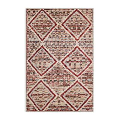 Tapis brun/gris zone contemporaine