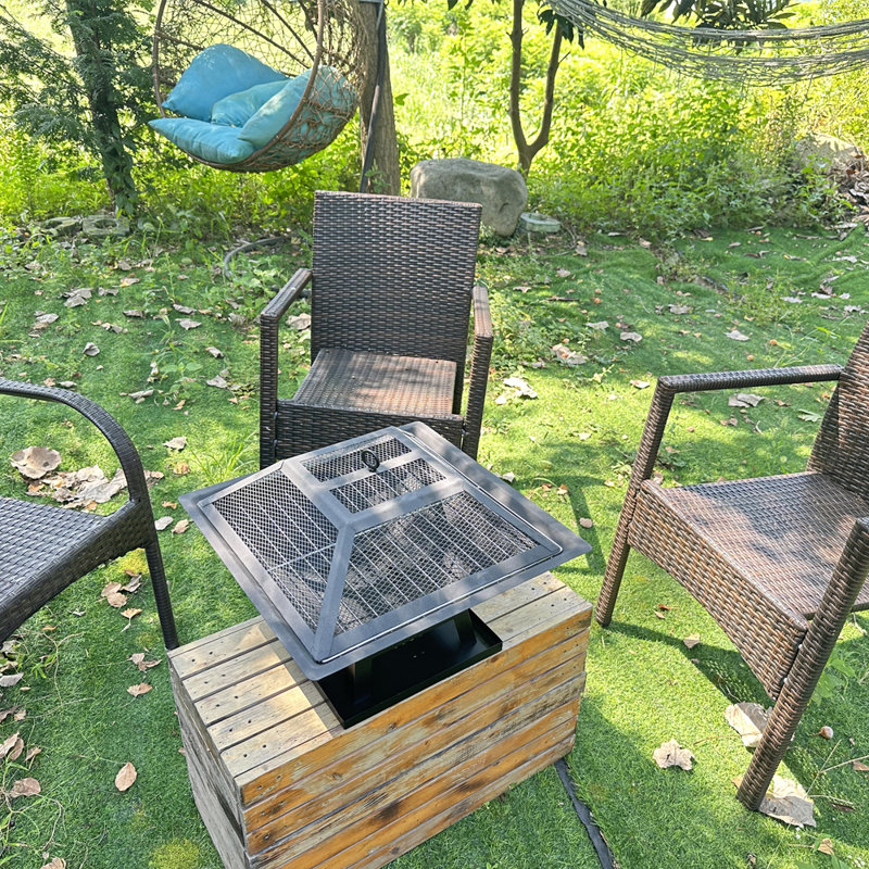 Poêle à bois pour barbecue