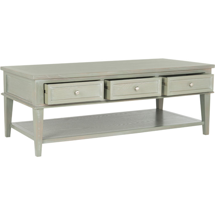 Samira Single Coffee Table, Ash Gray