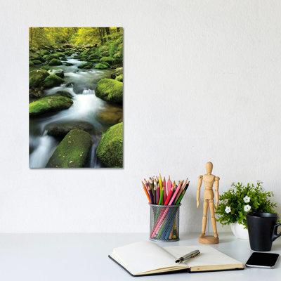 Mountain Stream by Jonathan Ross Photography - Wrapped Canvas Print