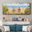 Beach For Two- Framed Canvas
