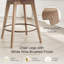 Tabouret de comptoir pivotant 26,8 po Wylee-477407158