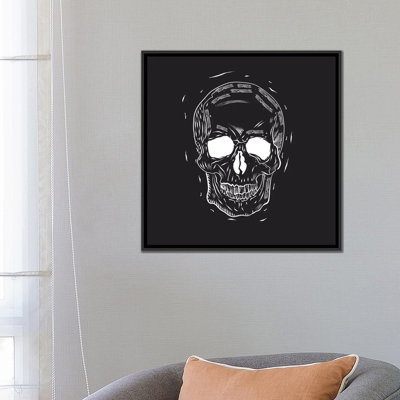 «Spooky Cut Skull», impression sur toile tendue