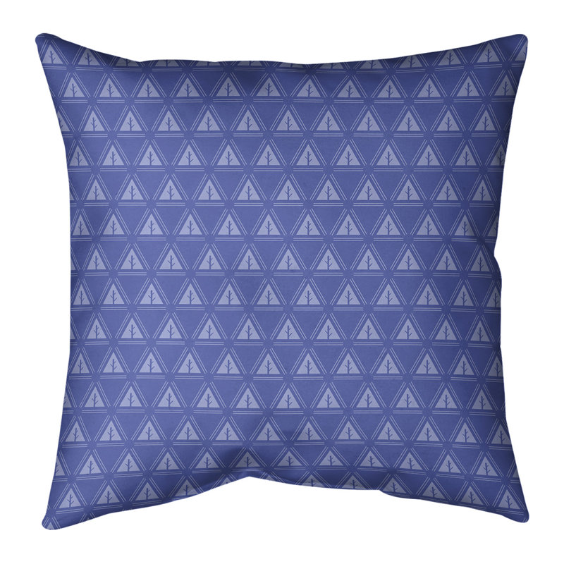 Coussin Theo Nath, 20 po x 20 po, Duvet synthétique, Bleu froid