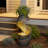 Outdoor Water Fountain Garden Hand Crafted Weather Resistant Floor Fountain with Light