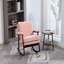 Mid Century Modern Accent Rocking Chair with Wood Frame-1174378283