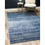Tapis bleu marine / bleu Zandra-615081194