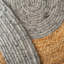 Tapis naturel en jute / laine / coton tissé à la main Mann-1140875751