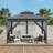 9 pi. L 9 pi. D Abri de jardin en acier-69907380