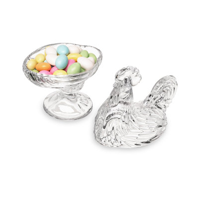 Harvest Rooster Candy Jar