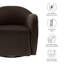 Fauteuil pivotant en velours Compose Performance-105239523
