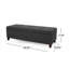 Banc de rangement rembourré Bluford-117328450