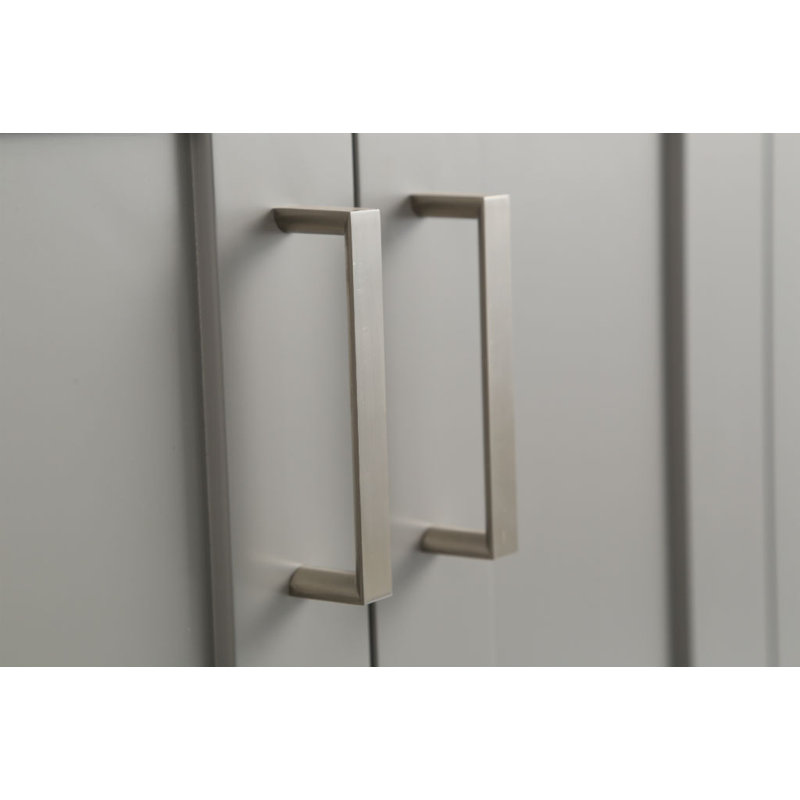Meuble-lavabo simple 24 po Adeleke, Gris