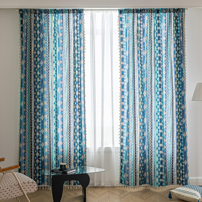 Curtain Panel Pair, 132.08cm  Width x 213.36cm Drop