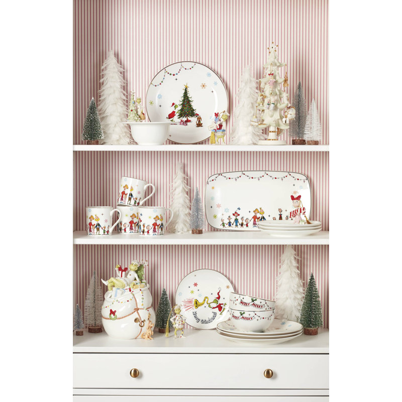 Merry Grinchmas Mugs, Set Of 4