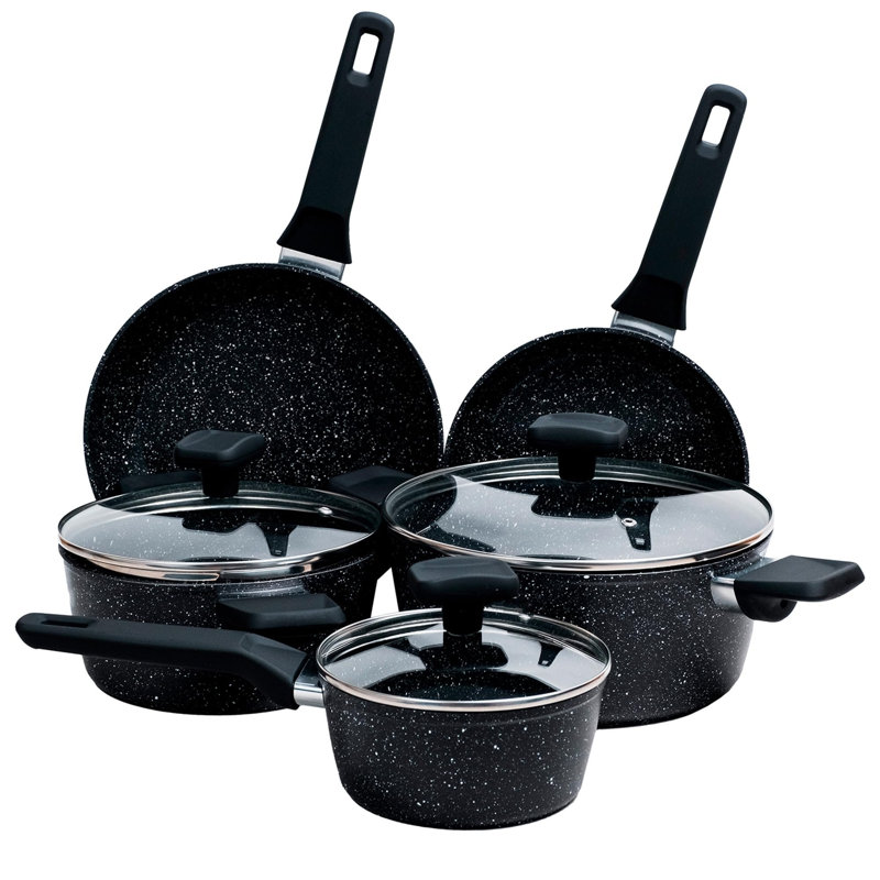Lythrodontas 8 - Piece Aluminum Cookware Set