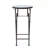 Rubicon Round Metal Folding Outdoor Side Table , 14'' in. W 14'' in. D-597739399