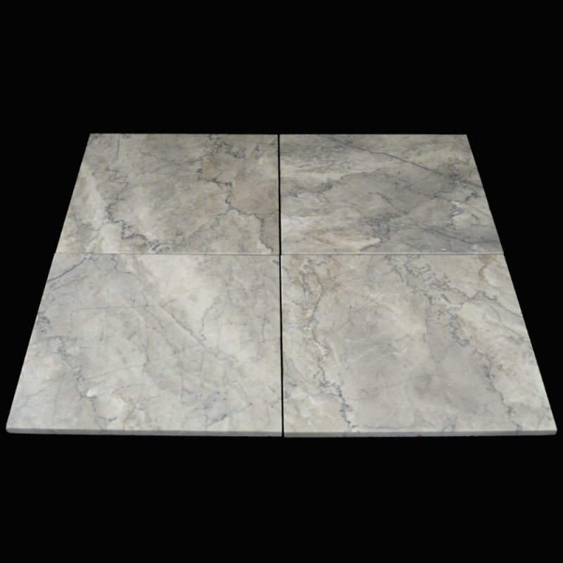 12"x12" Marble Wall and Floor Tile, Beijing Blue