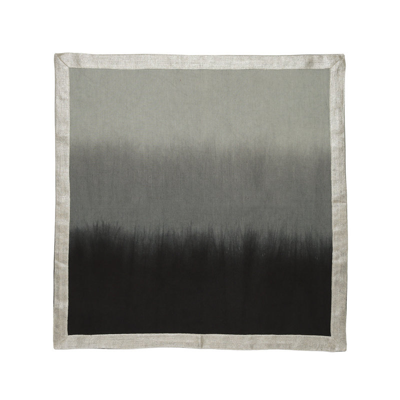 Dip Dye Linen Napkin, Gray