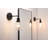 Vintage Industrial Wall Sconce, Retro 1-Light Glass Cone Shade Fixture For Bathroom Kitchen Bedroom Living Room Hallway-1480387996-1480387992
