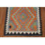 Tapis décoratif multicolore kilim oriental 3 x 4