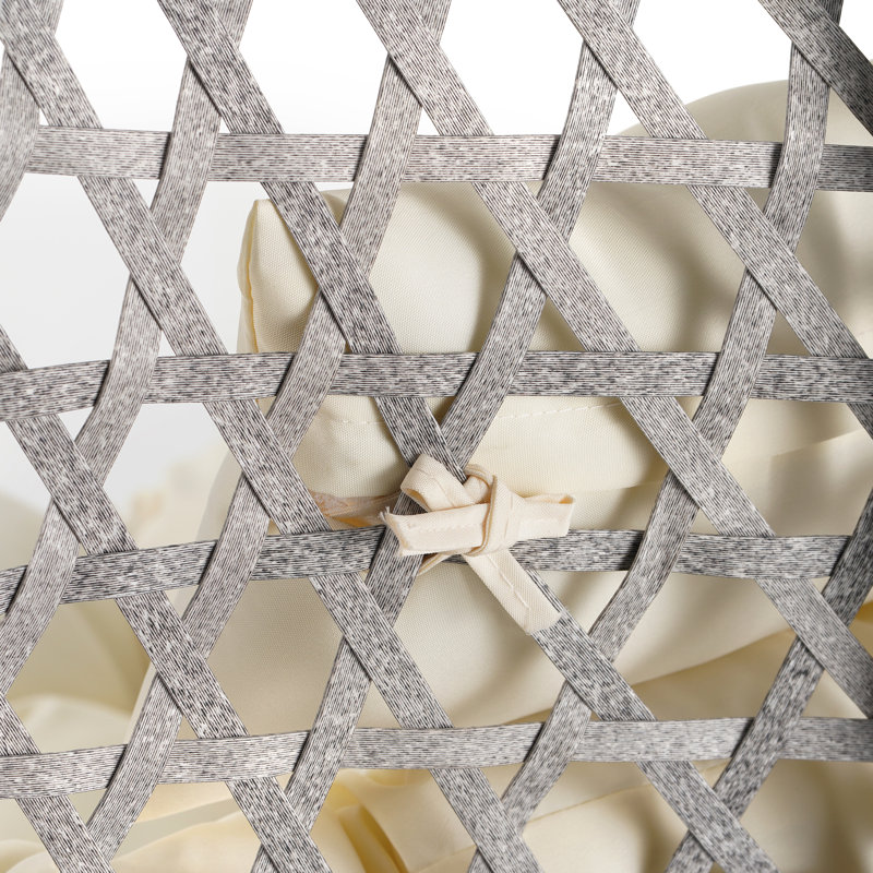 Balancelle d'extérieur / intérieure avec support, Gris, Beige