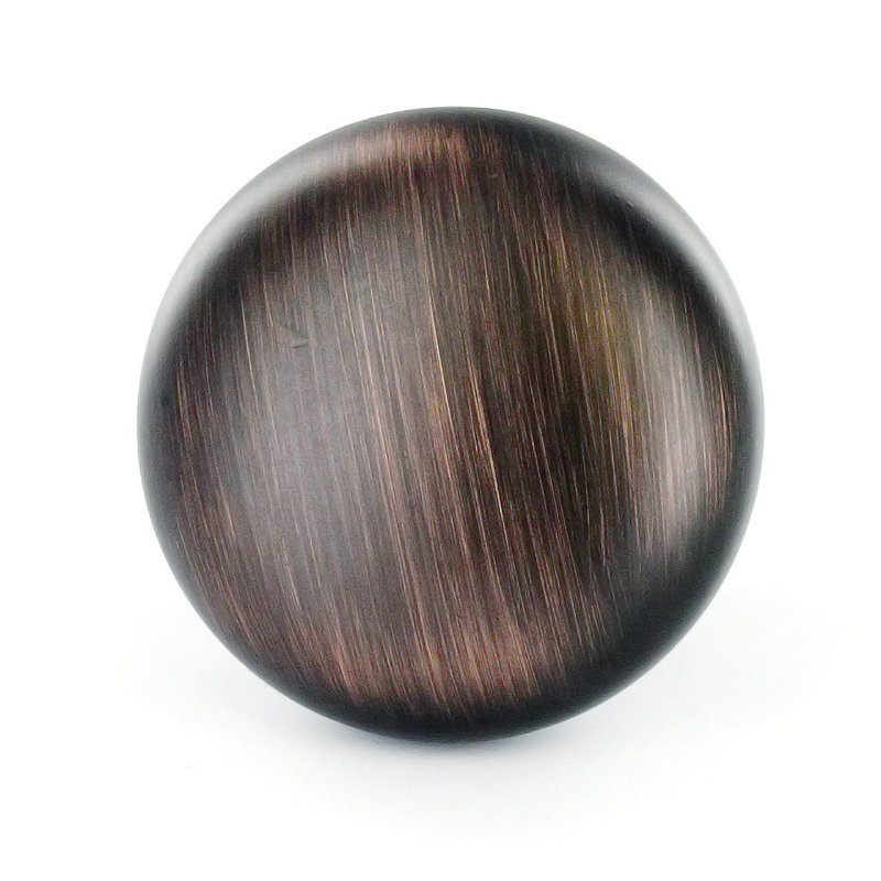 Expression 1 5/16" Diameter Mushroom Knob, Brushed Oil-Rubbed Bronze