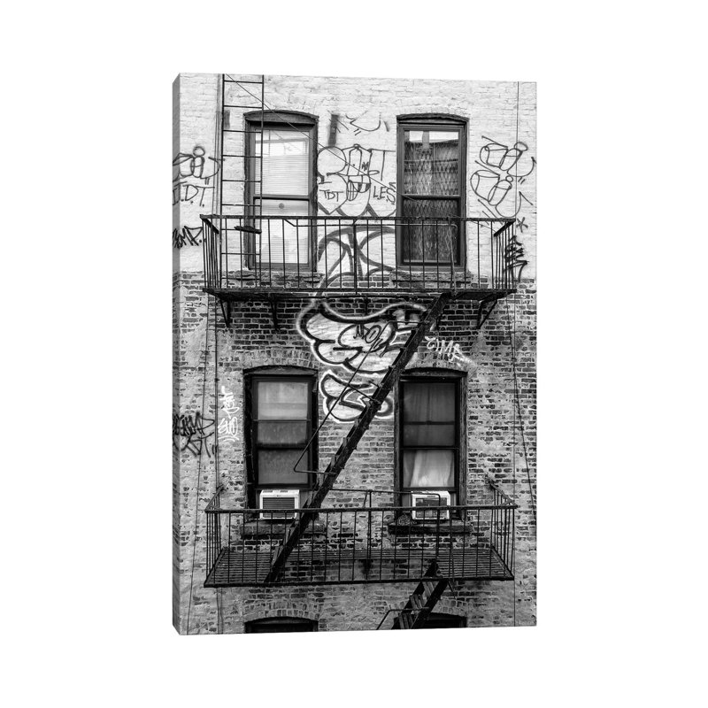 Graffiti Stairs by Philippe Hugonnard - Wrapped Canvas Gallery-Wrapped Canvas Giclée, 101.6 cm H x 66.04 cm W x 1.91 cm D